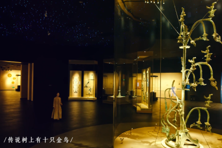 青铜神树上消失的第十只金乌