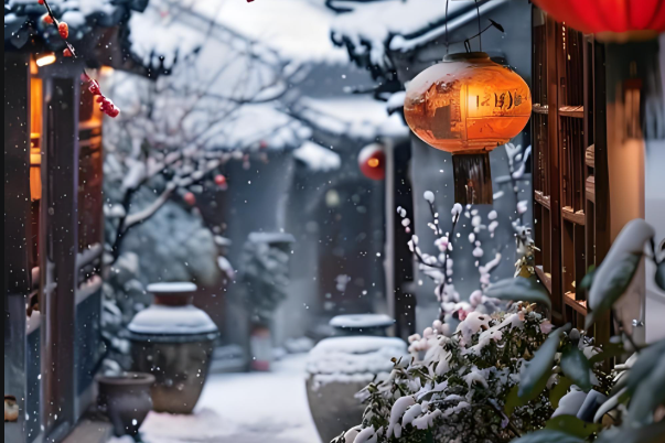 7【4】雪落古戏台