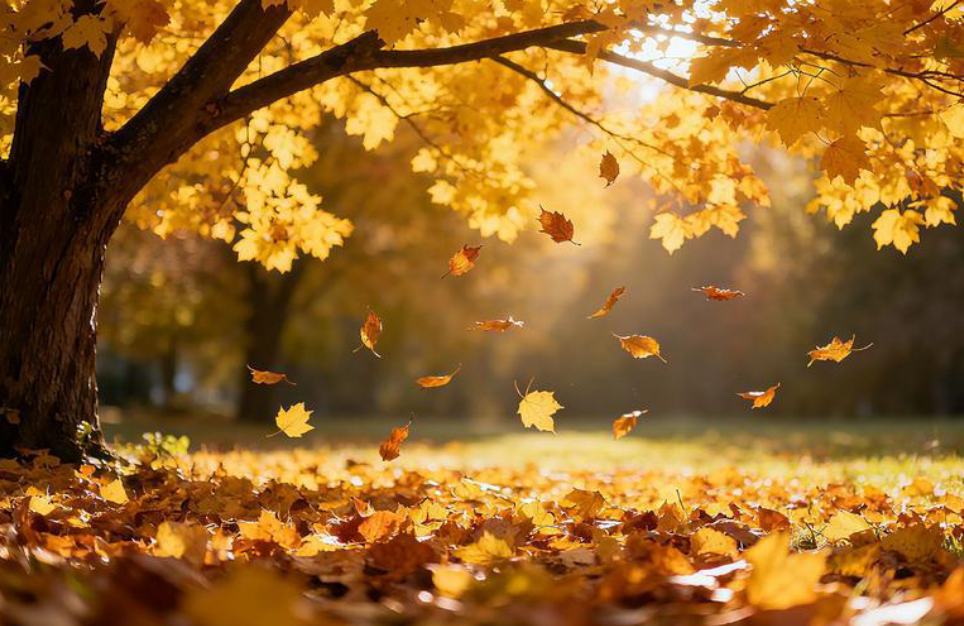 5【1】和秋天一起向你问好