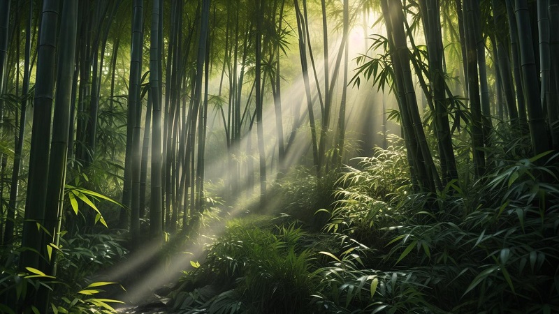 4【4】竹林深处