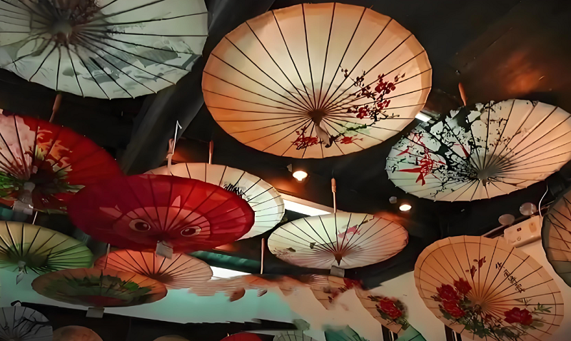 4【1】纸伞飘来飘去