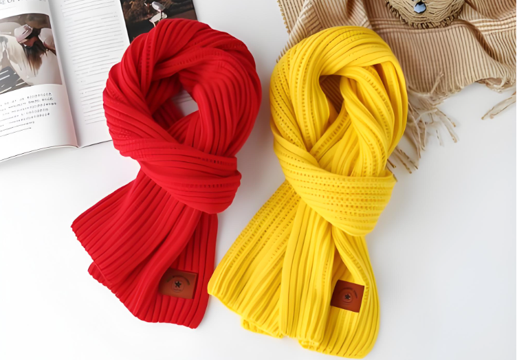 7【2】红围巾 黄围巾